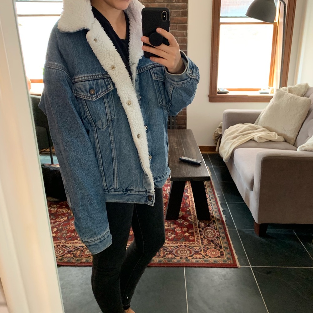 Levi’s Sherpa Lined Denim Jacket